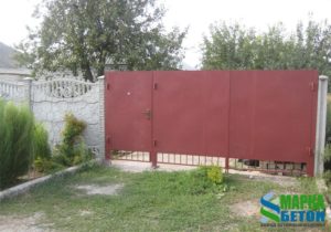 ворота из металла