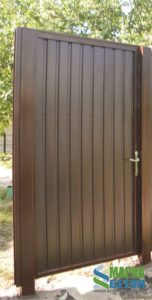 калитка из профнастила